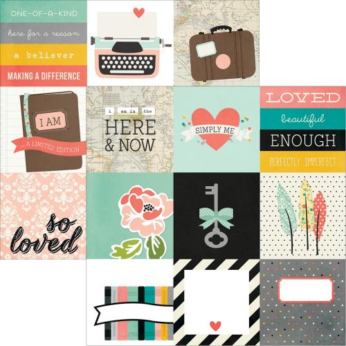 Simple Stories - I AM  - 4x4 Elements